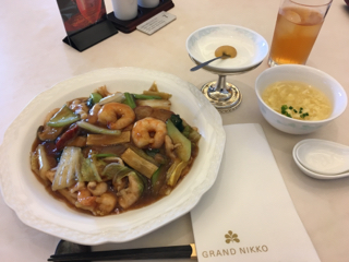 五目あんかけご飯 Grand Nikkoグラン ニッコー 中華 広東料理 楼欄 Ro Lan でホテルランチ お台場ランチ お台場ランチ徒然日記